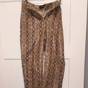Pho snake skin pants!
